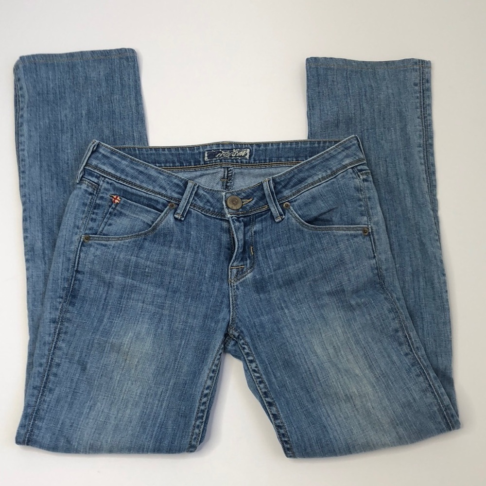 Hudson straight leg jeans